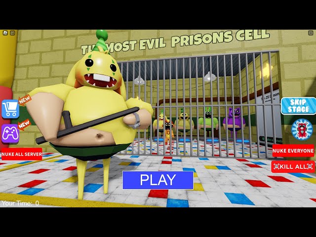 [NEW!] BUNZO BUNNY BARRY'S PRISON RUN! (OBBY!)_ Full Game gameplay  #roblox #gameplay #robloxgames