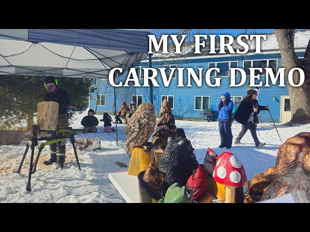 My First Carving Demo - How it went!