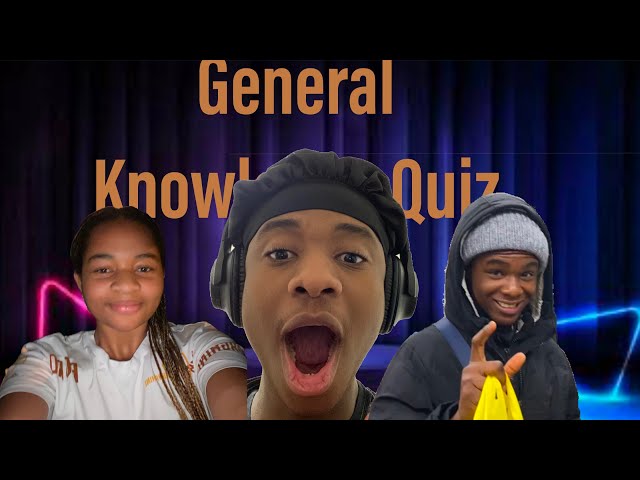 GENERAL KNOWLEDGE GAME SHOW SISTER VS BEST FRIEND