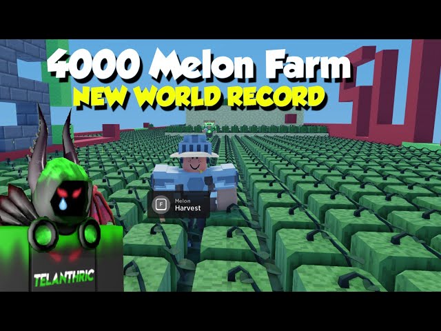 4000 WATERMELON FARM TELANTHRIC WORLD RECORD BEATEN NEW WORLD RECORD
