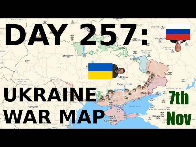 Day 257: Ukrainian Battle Map
