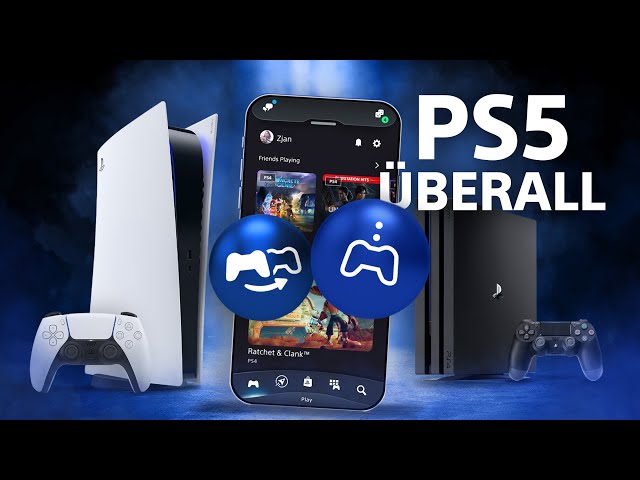 Share Play und Remote Play auf PS5 - so geht's