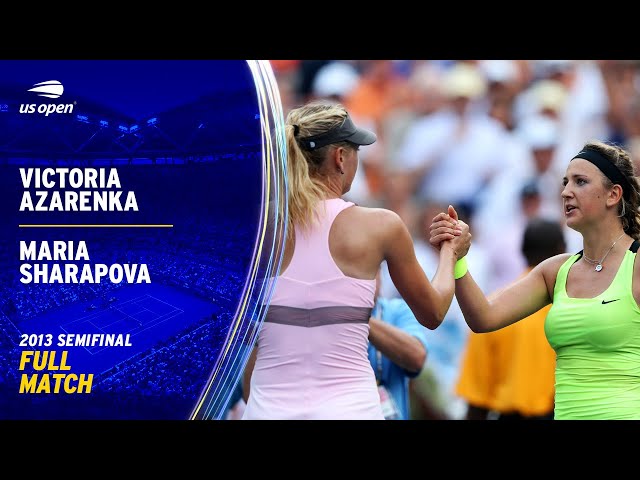 Victoria Azarenka vs. Maria Sharapova Full Match | 2012 US Open Semifinal