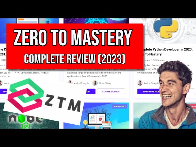 ZERO TO MASTERY REVIEW 2023: Is Zero to Mastery still worth it?