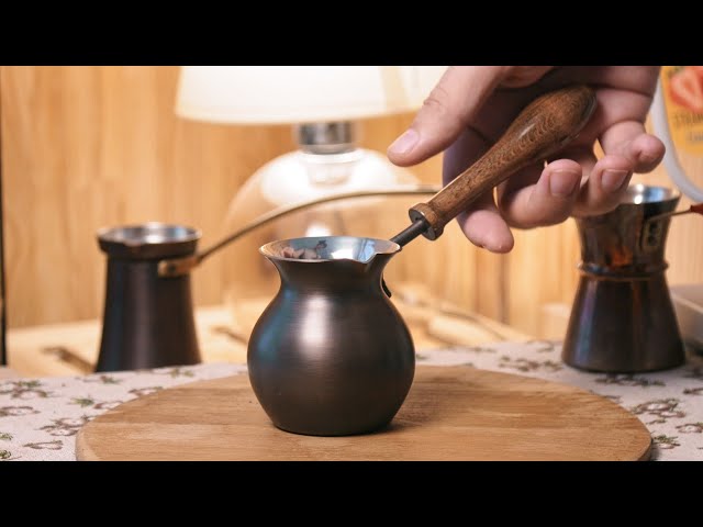Beautiful, Practical and Ergonomic - 150 ml Turkish Coffee Pot