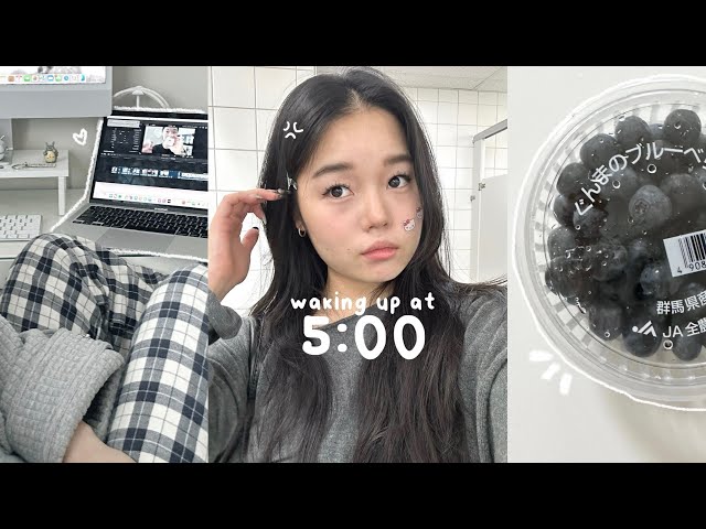 Waking up at 5AM Productive Vlog🥛: Deep room cleaning, Brother reveal, school etc.