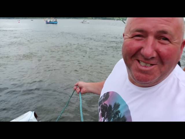 Mackerel Breaking In Youghal Harbour