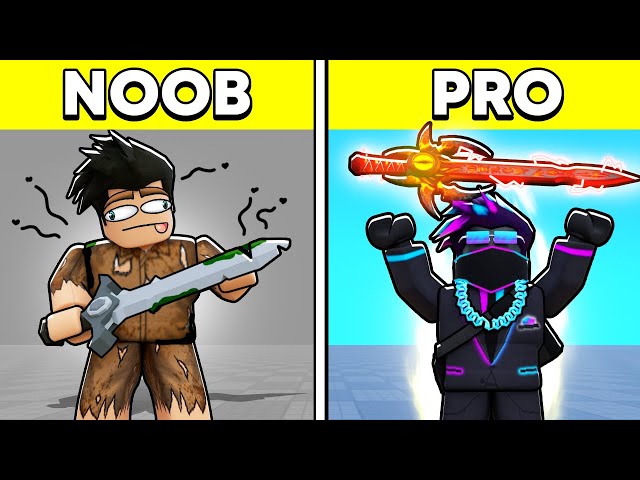 NOOB to PRO in 1 hour...(BladeBall)