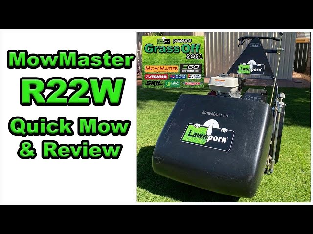 Mow Master R22W Quick Review & Mow