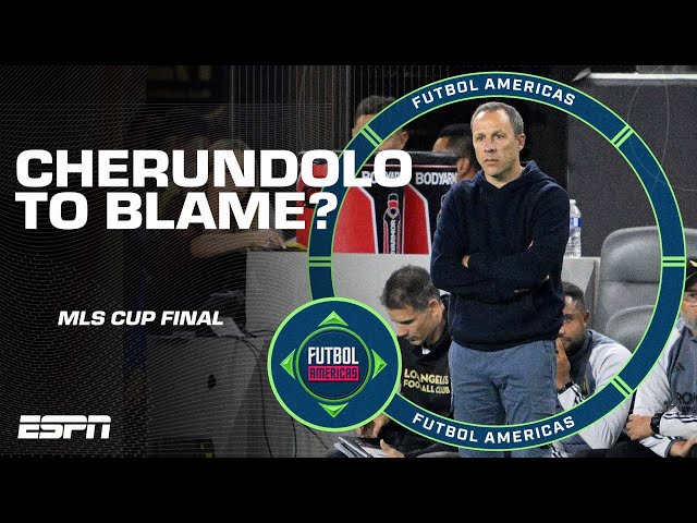 'It's a FAILURE!' Is Steve Cherundolo to blame for LAFC MLS Cup defeat?! | ESPN FC