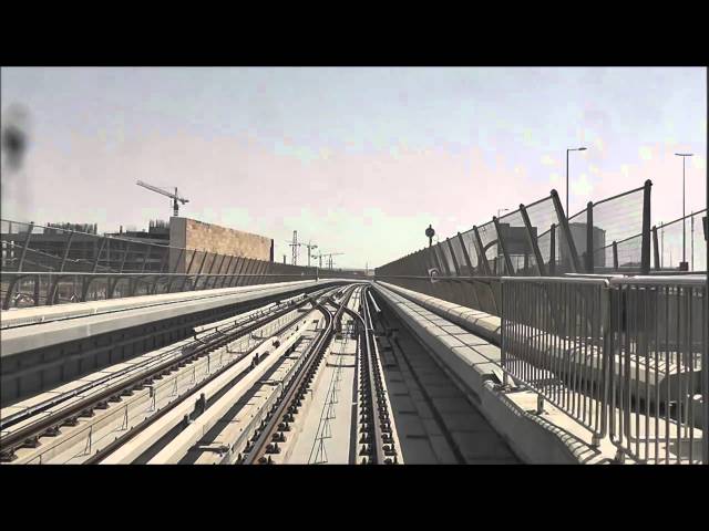 Dubai Metro - Ibn Batutta to Jebel Ali + Additional Scenes [720p]