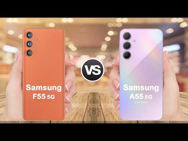 Samsung F55 vs Samsung A55 || Full Comparison || Which is better ?
