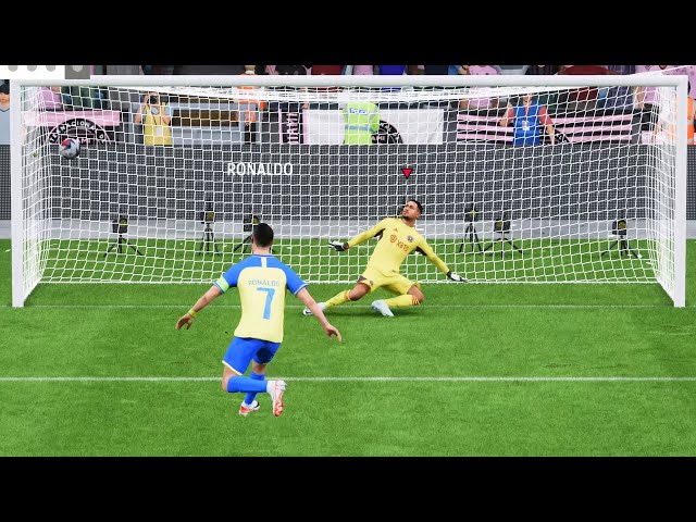 EA SPORTS FC 24 - Inter Miami CF vs Al Nassr - Penalty Shootout Gameplay (PS5 UHD) [4K60FPS]