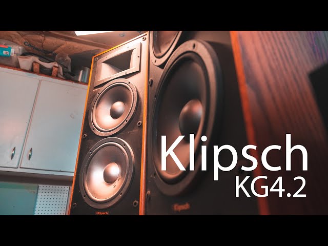 These Klipsch KG 4.2 speakers need some love (Crossover and rubber surround)