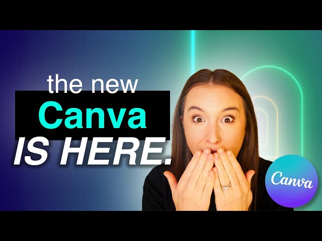 BREAKING NEWS→  The ALL NEW Canva is now LIVE! (The redesign + 8 NEW features just announced)