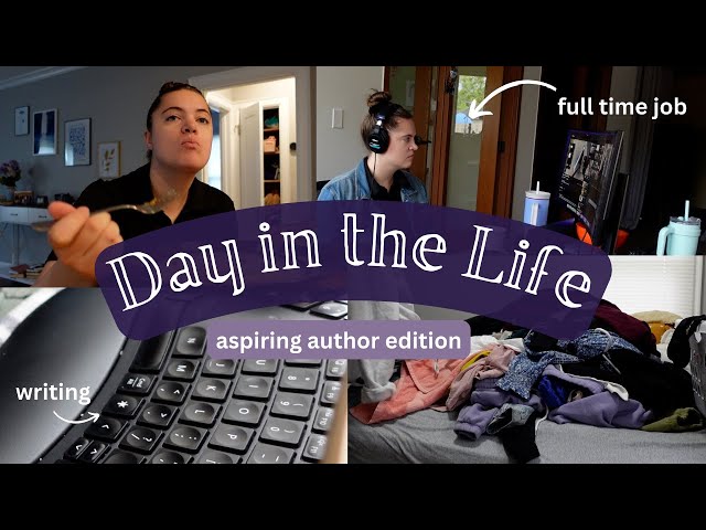 day in the life of a writer | balancing a day job, running, cleaning and querying!
