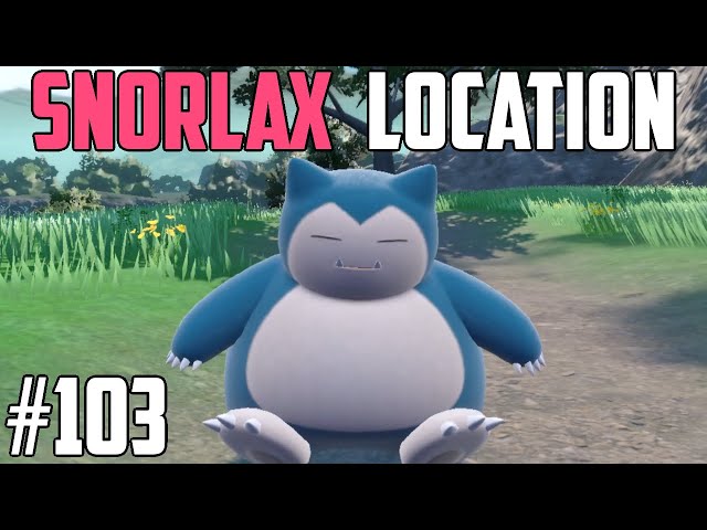 How to Catch Snorlax - Pokémon Scarlet & Violet (DLC)