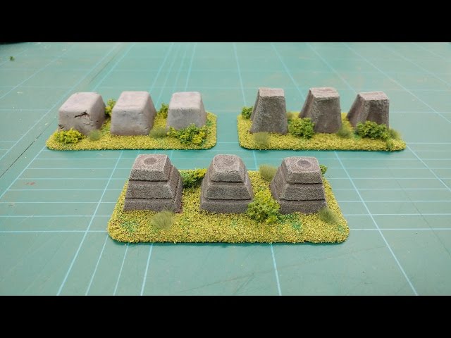 Let's Make - Dragons Teeth Tank Traps (Battlefield Basics Series)