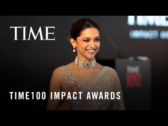 Deepika Padukone Accepts TIME100 Impact Award