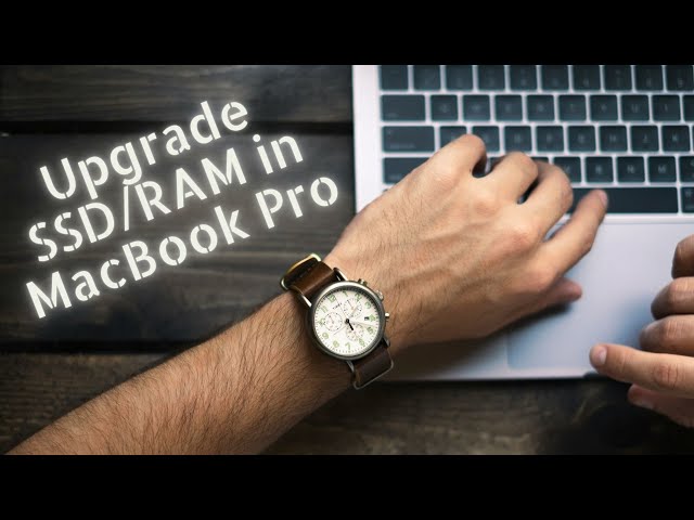 How to Upgrade SSD and RAM in MacBook Pro