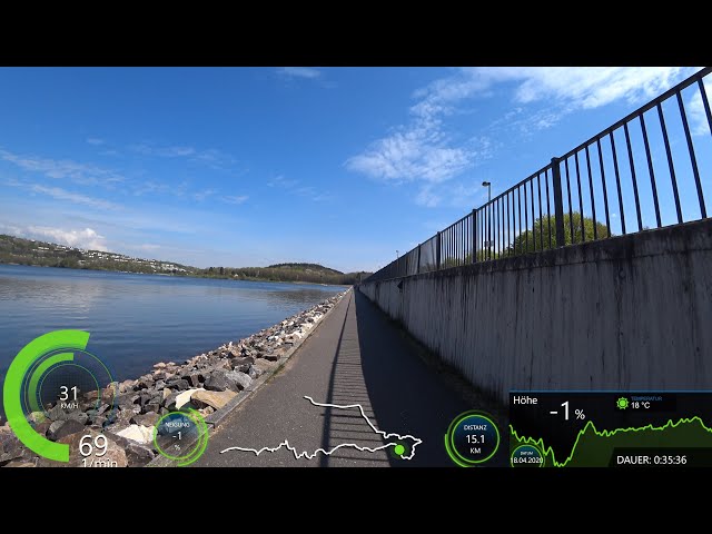 63 Minute Indoor Cycling Rocks Workout Garmin Ultra HD Video