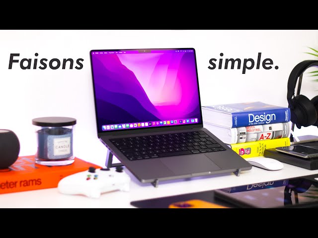 Les meilleurs accessoires pour MacBook Pro 14" | Setup Minimaliste