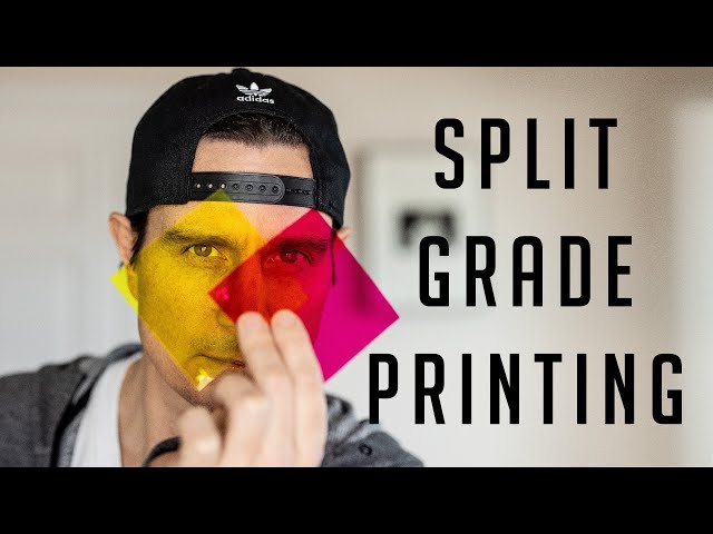 Split grade printing - DARKROOM PRINTING TECHNIQUES
