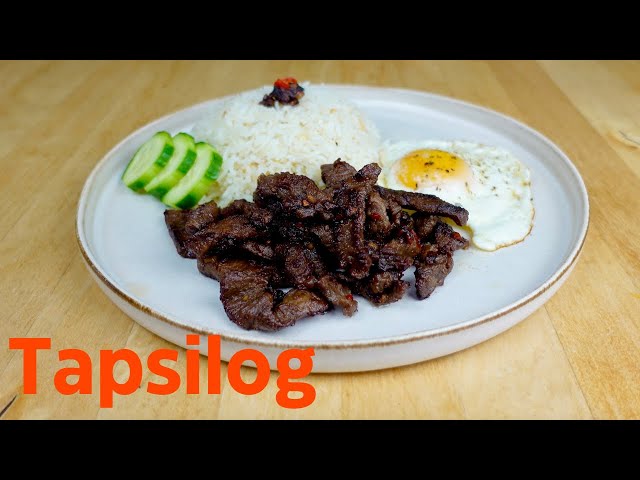 Best breakfast in the Philippines - Tapsilog recipe