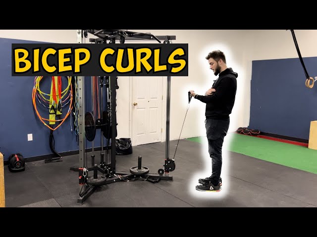 How to do the Cable Bicep Curl Exercise | 2 Minute Tutorials