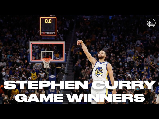 All 9 of Stephen Curry's Career Game Winners