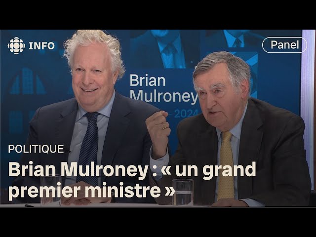 Lucien Bouchard et Jean Charest réagissent au décès de Brian Mulroney