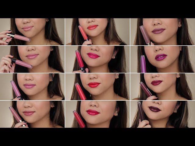 L'OREAL ROUGE SIGNATURE MATTE LIP STAINS SWATCHES + REVIEW | Drugstore DUPE for NARS!?