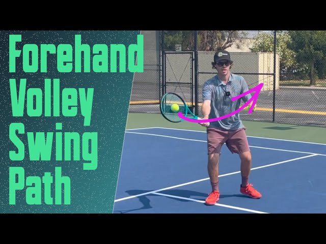 Forehand Volley Technique - How to Get Power, Spin and Control
