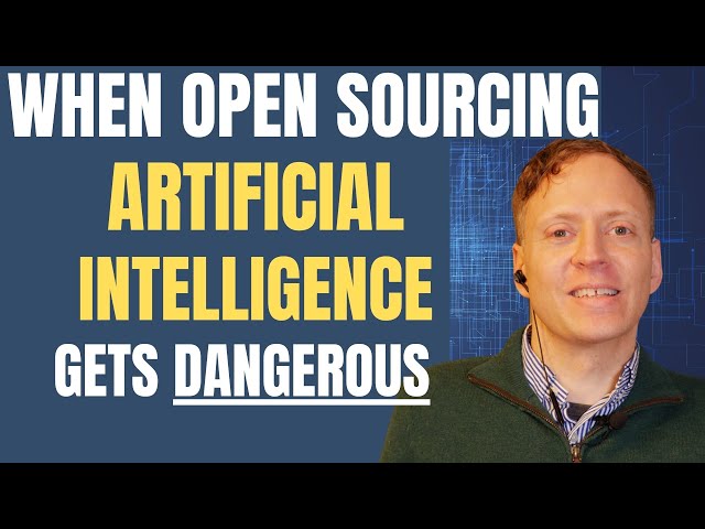 When Open Sourcing Artificial Intelligence Gets Dangerous, clip with AI Expert Olle Häggström
