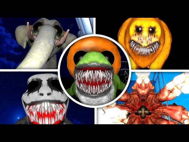 ZOONOMALY: Mobile - ALL New Monsters & Jumpscares (Showcase)