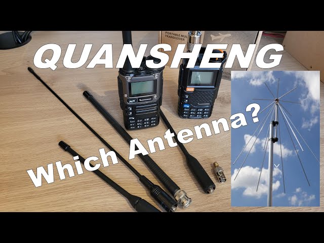 Antenna Options - Getting the most out of your Quansheng