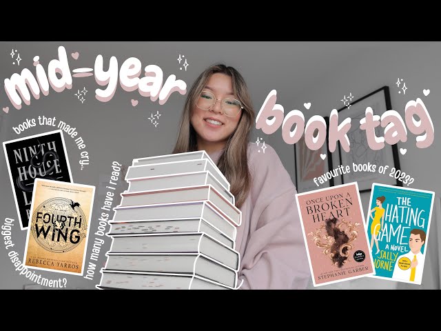 mid-year book tag 🌷🗓️📚 all the books i've read (so far)