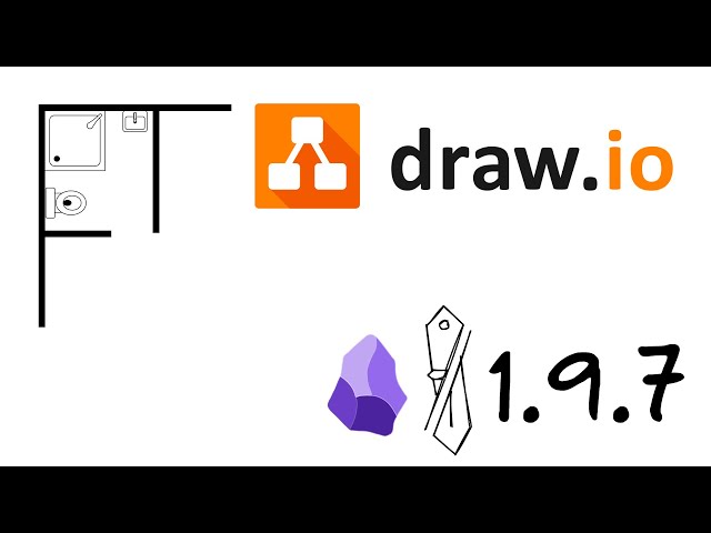 Draw.io diagrams in Excalidraw - Obsidian 1.9.7