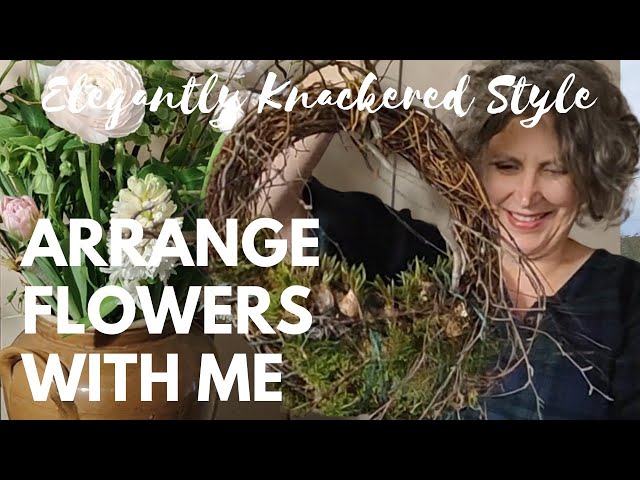 March Flowers / Arrange Flowers with Me  #VLOG