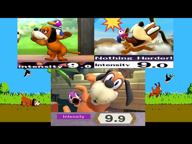 All Super Smash Bros. Classic Modes (3DS to Ultimate) with Duck Hunt (Hardest Difficulty)