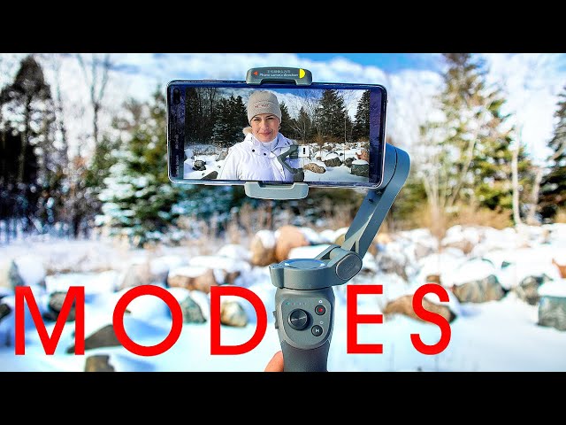 WHAT FILMING MODES, WHEN and HOW with DJI OSMO MOBILE 3 and ANDROID smartphone