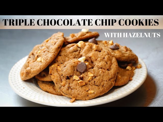 The best triple chocolate chip cookies | Chewy recipe