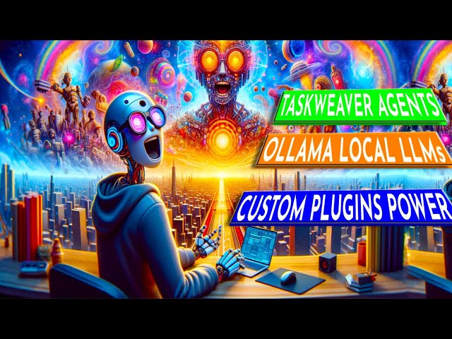 TaskWeaver Ollama Custom Plugin - How Local Agent LLM Use Your Own Apps/Services/APIs ? - Full View