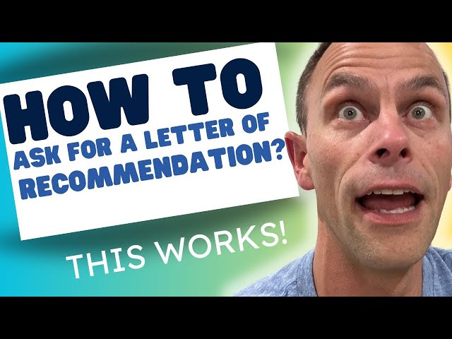 Master The Art Of Requesting Grad School Letters Of Recommendation From Your Professors