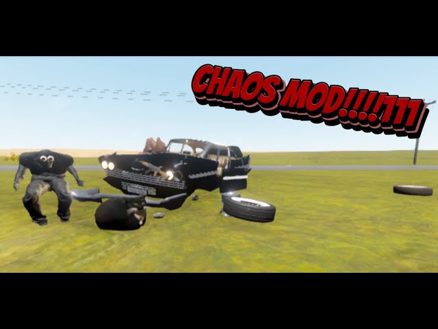 Messing with the Chaos Mod in The Long Drive!