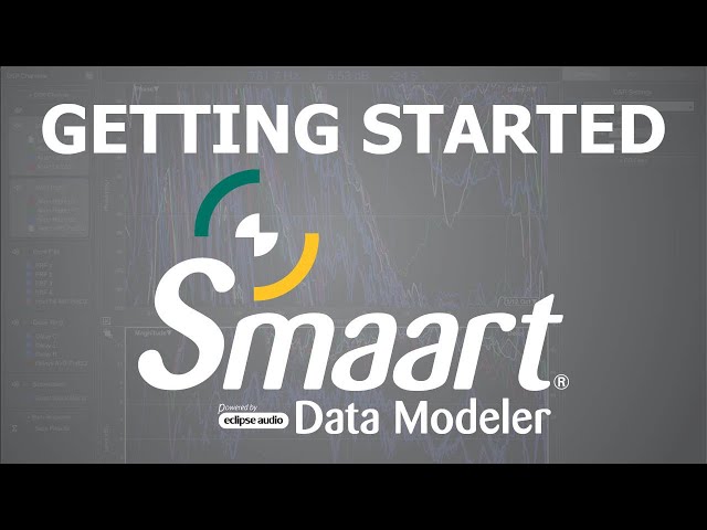 Smaart Data Modeler Getting Started Overview