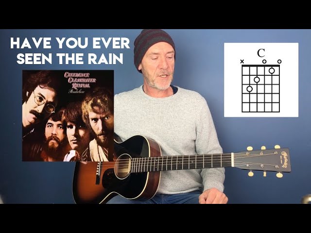 Have you ever seen the rain - Creedence Clearwater Revival - guitar lesson by Joe Murphy