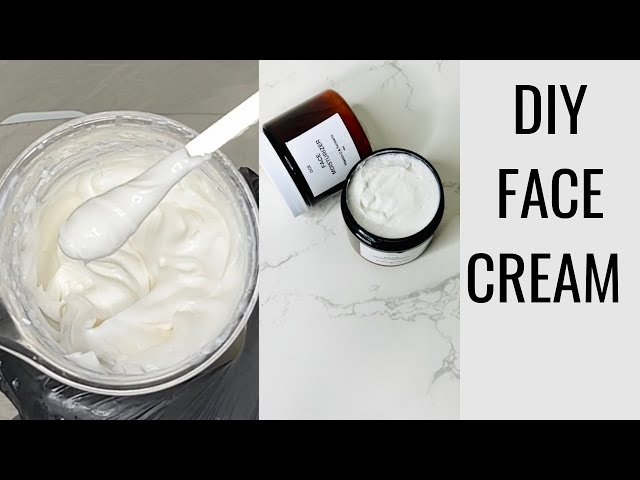 DIY Face Cream With AHAS For Healthy Skin Glow