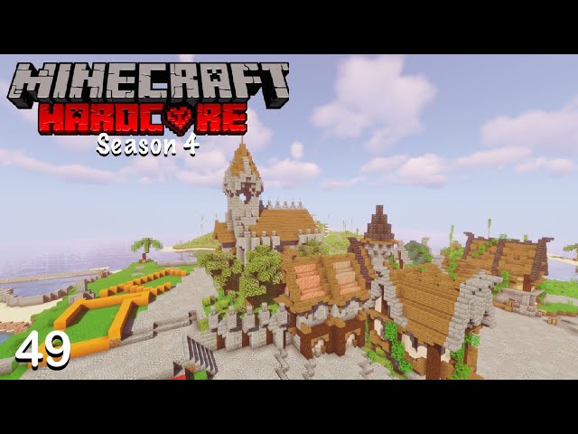 MEGA CITY PROGRESS // Minecraft Hardcore S4 Ep 49
