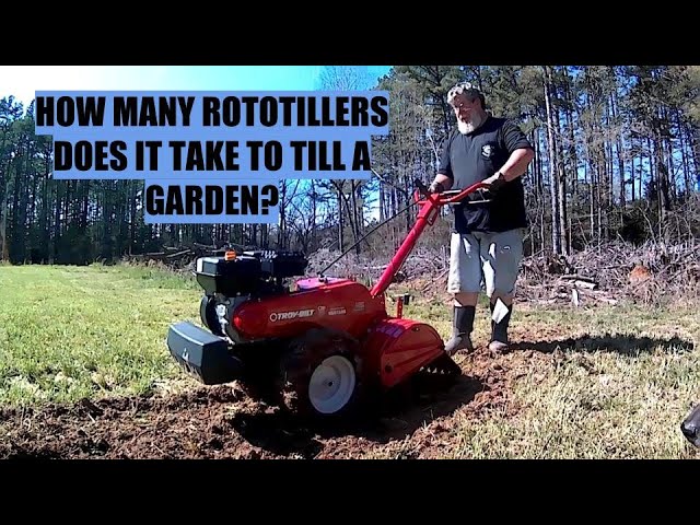 Building Our Homestead Garden, Three Days, Two Tillers, 19 Rows 70' Long.(Our New Life Homesteading)